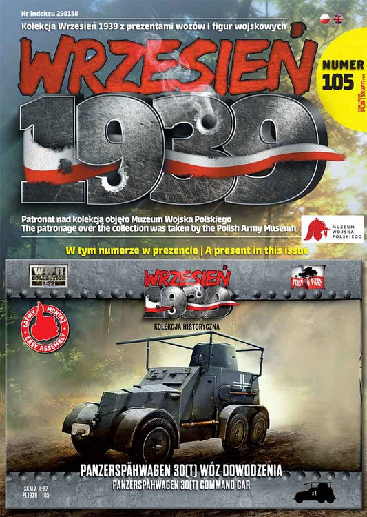 Available to Order – PANZERSPAHWAGEN 30(T) command car 1:72 (FTF 105)