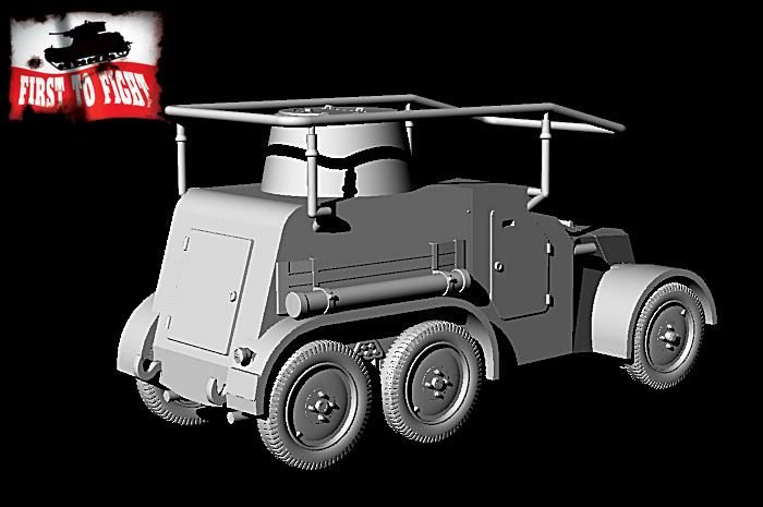 Available to Order – PANZERSPAHWAGEN 30(T) command car 1:72 (FTF 105)
