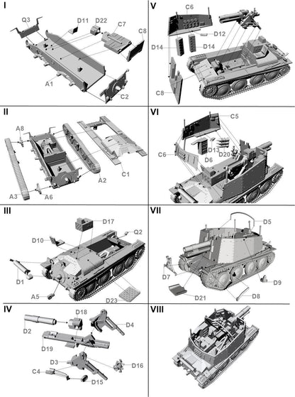 Available to Order – Sd.Kfz 138/1 "GRILLE" Ausf. H 1:72 (FTF 106)