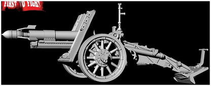 Available to Order – Heavy Infantry Gun 15 cm sIG 33 w/Wooden Wheels and Stielgranate 42 1:72 (FTF 123)