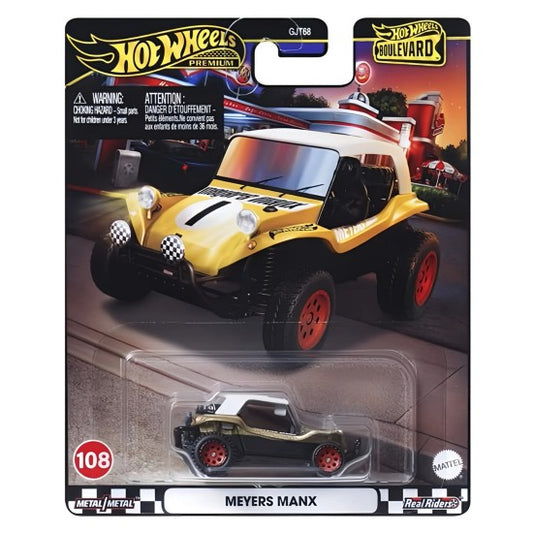 1:64 Hot Wheels Boulevard No 108 Meyers Manx HRT57