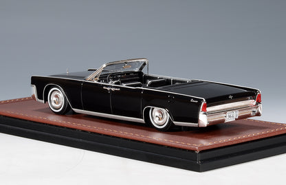 Available to Order – Lincoln Continental Black Convertible Open Roof Black 1964 1:43 (GLM 100905)