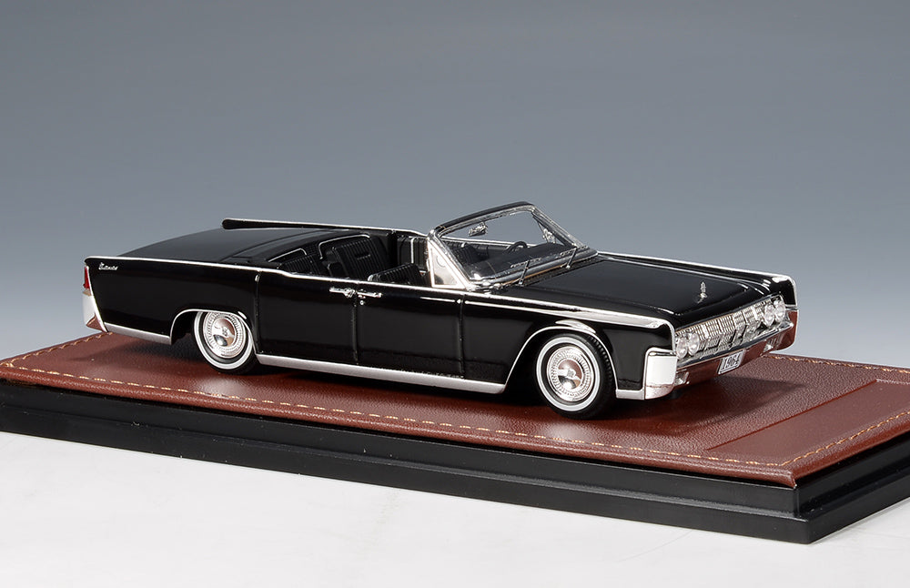 Available to Order – Lincoln Continental Black Convertible Open Roof Black 1964 1:43 (GLM 100905)