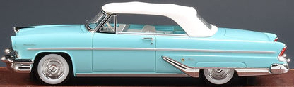 Available to Order – Lincoln Capri Convertible Taos Turquoise Closed Top 1955 1:43 (GLM 101902)