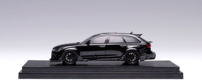 Available To Order – DarwinPro Widebody RS6 Avant Race Black 2017 1:64 (GLM 640403)