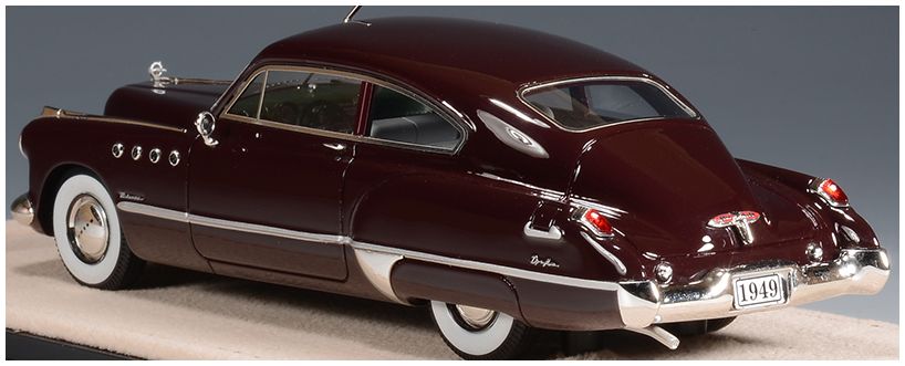 Buick Roadmaster Sedanette Royal Maroon 1949 1:43 – diecast model (view 3)