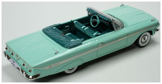 Available To Order – Chevrolet Impala Green 1961 1:43 (GOL 062B)