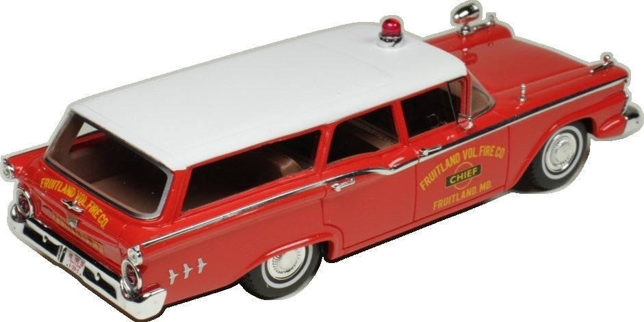 Ford Country Squire Fruitland M.D Fire Chief 1959 1:43 Goldvarg Model (view 2)