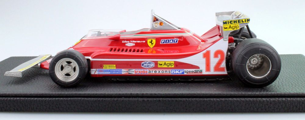 Available to Order – Ferrari 312T4 #11 - Villeneuve Monte Carlo 1979 1:18 GP Replicas Model (GPR 002C)