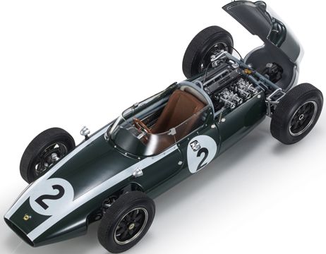 Available To Order – Cooper T53 #2 Jack Brabham Pole/Fastest Lap/Winner Belgian GP Spa 1960 1:18 (GPR 160B)
