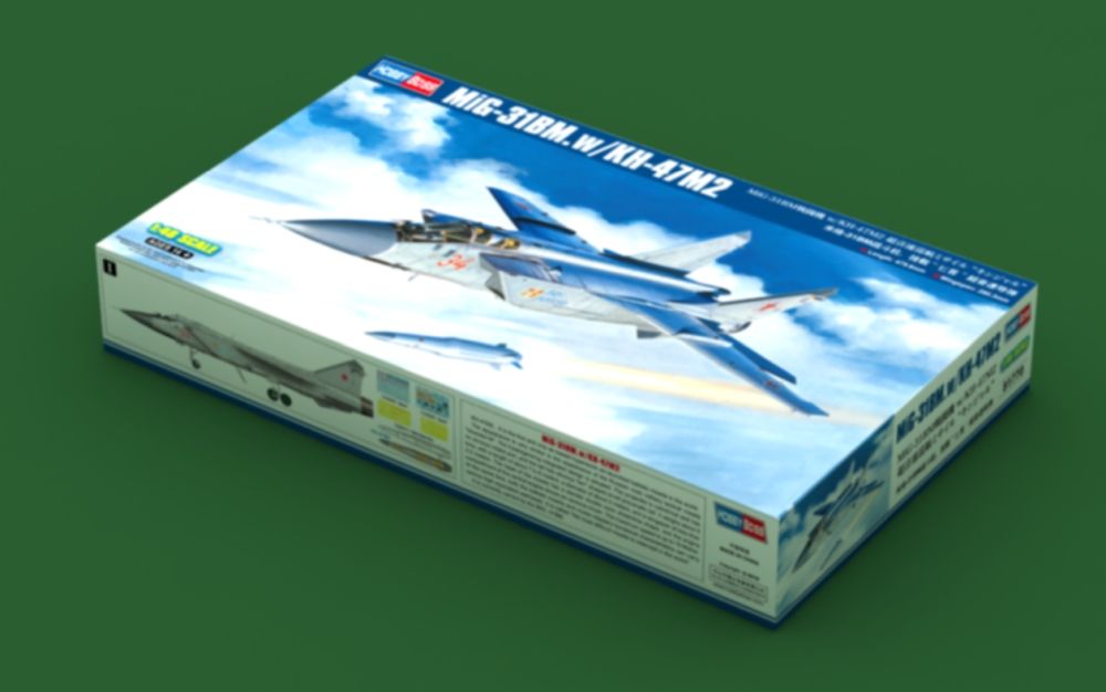 Available To Order – MiG-31BM with KH-47M2 1:48 Hobby Boss Model (HBB 81770)