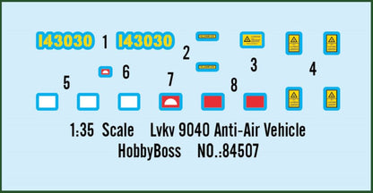 Available To Order – LVKV 90 Anti-Air Vehicle 1:35 Hobby Boss Model (HBB 84507)