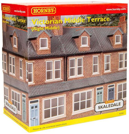 Available To Order – Victorian Terrace House Right Middle 1:76 (HOR R7353)
