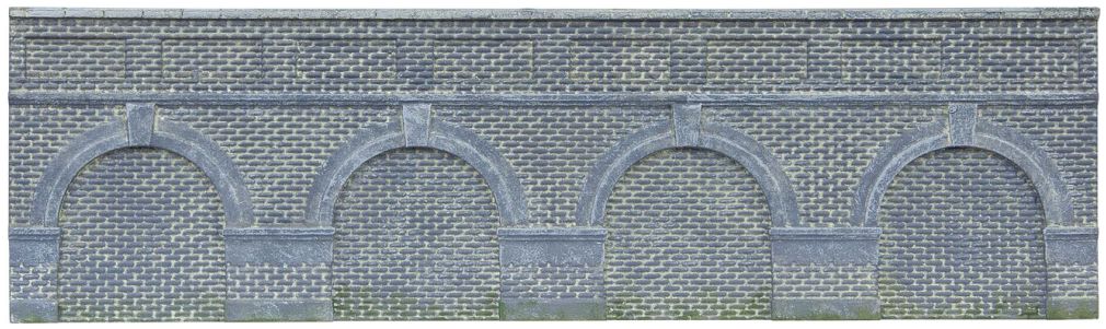 Available To Order – Low Level Arched Retaining Walls x2 (Engin 1:76 (HOR R7389)