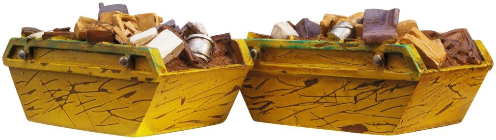 Available To Order – Refuse Skips x2 1:76 (HOR R8613)