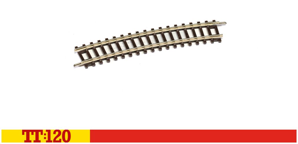Half Curve - 4th Radius 1:120 – diecast model (view 2)