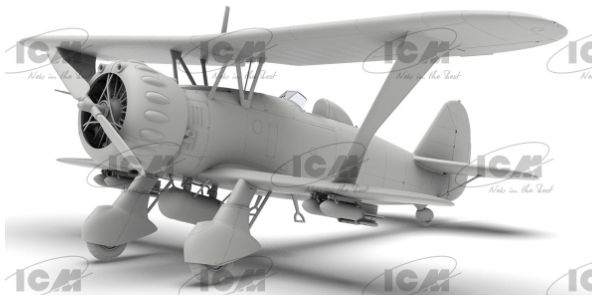 Available to Order – Hs 123A-1 (Late) WWII German Attack Aircraft 1:32 (ICM 32015)