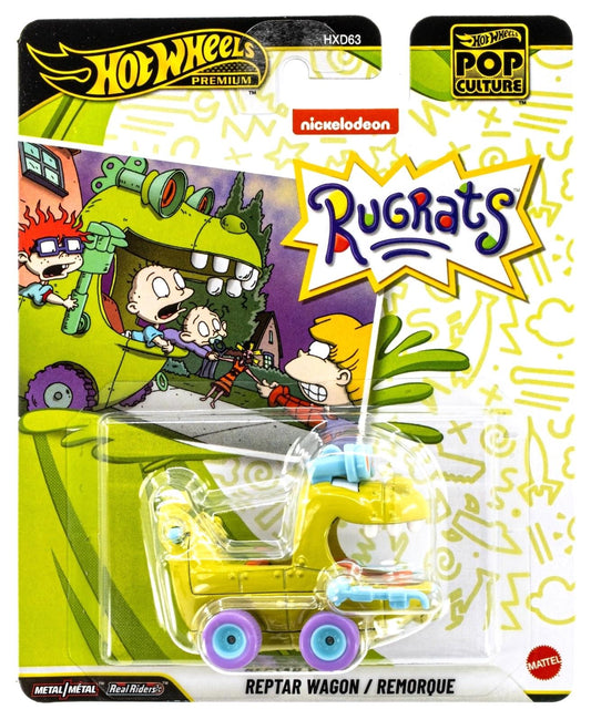 1:64 Hotwheels Pop Culture Rugrats - Reptar Wagon / Remorque JHW87