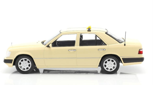 Available To Order – Mercedes Benz E-Klasse W124 1989 Taxi 1:18 iScale Model (ISC 118056)