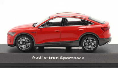 Available To Order – Audi e-tron Sportback 2020 Catalunya Red 1:43 iScale Model (ISC 4300110)