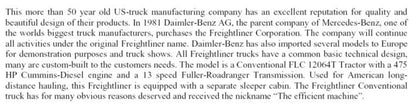 Available to Order – Freightliner FLC 1:24 (ITA 3859)