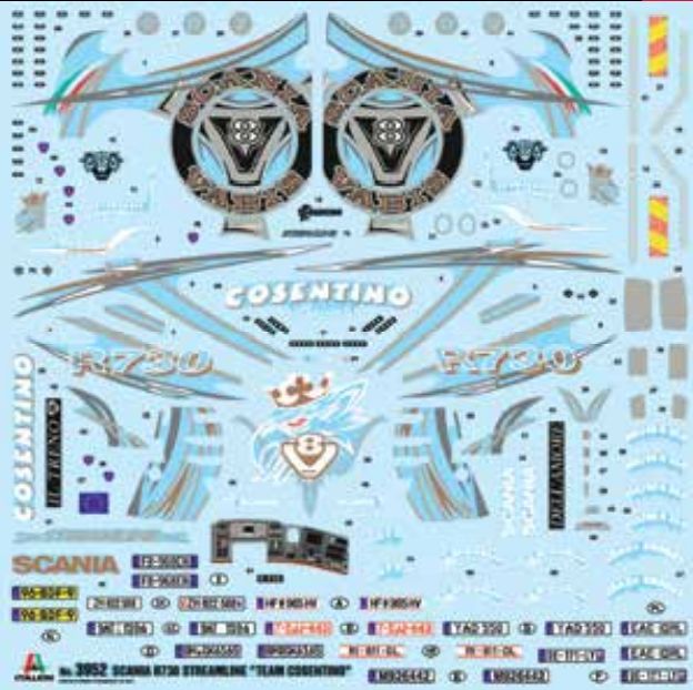 Scania R730 Streamline Show Trucks 1:24 – diecast model (view 2)