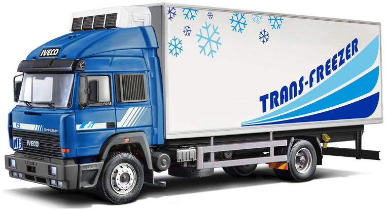 Iveco Turbostar 190.48 Reefer Truck 1:24 – diecast model (view 2)