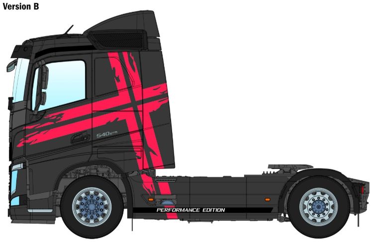 Volvo FH Low Roof 1:24 – diecast model (view 4)