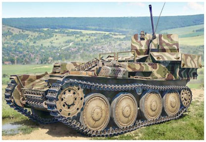 Sd. Kfz. 140 Flakpanzer 38(t) Gepard 1:35 Italeri Plastic Kits Model (view 2)