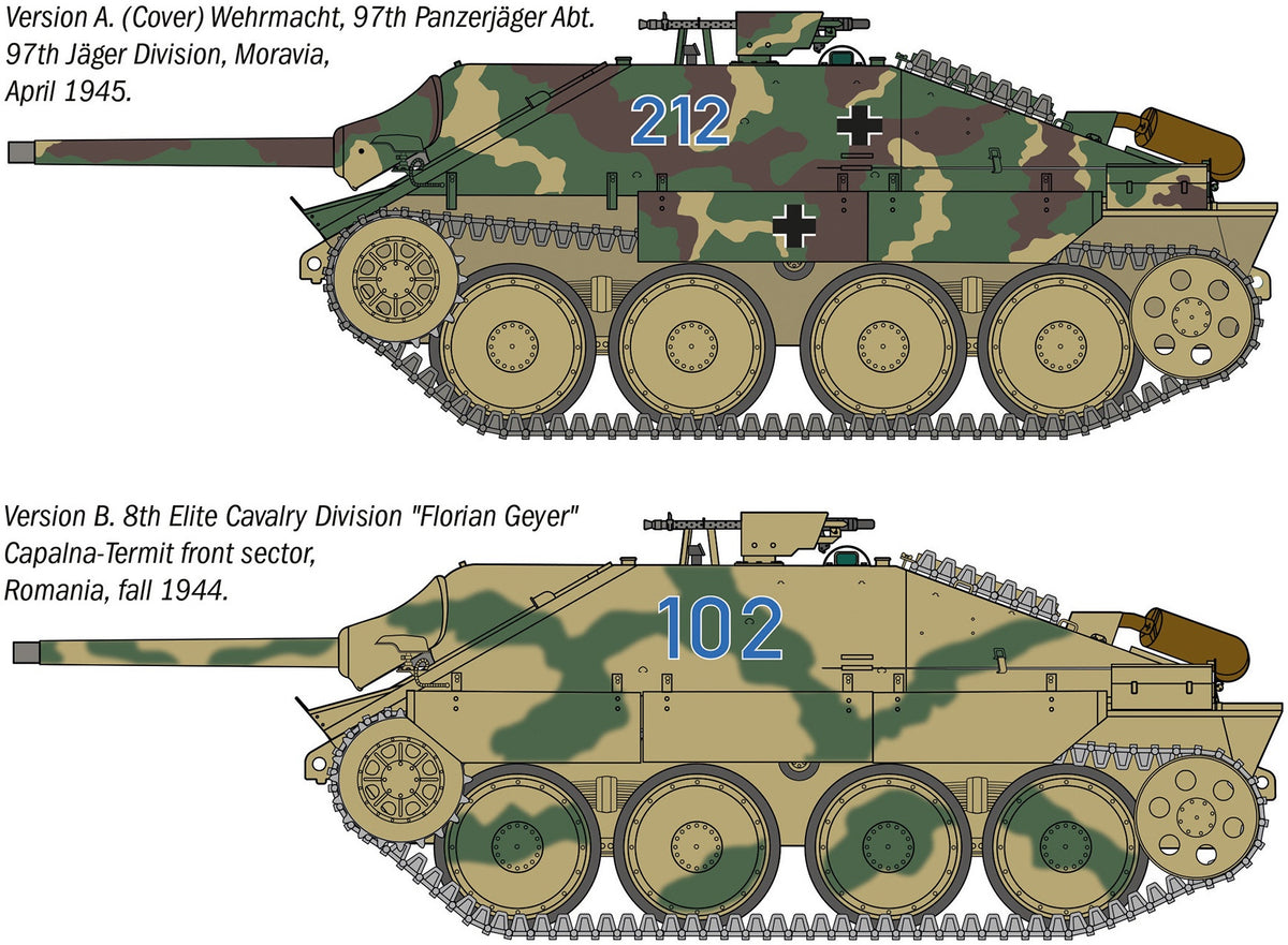 Available To Order – Jagdpanzer 38(t) Hetzer 1:35 Italeri Plastic Kits Model (ITA 96531)
