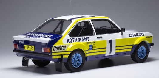 Available To Order – Ford Escort MK II RS 1800 No.1 Rallye Acropolis 1979 B.Waldegard/H.Thorszelius 1:18 (IXO 18RMC071A)