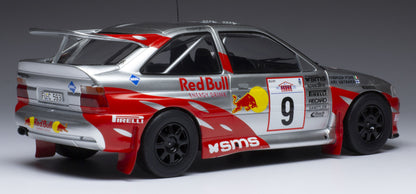Available To Order – Ford Escort RS Cosworth #9 Red Bull Rally Acropolis 1994 Vatanen/Pons 1:18 (IXO 18RMC108)