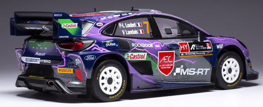 Ford Puma Rally 1 #7 WRC Rally Acropolis 2022 P.-L. Loubet/V.Landais 1:18 IXO Model (view 2)