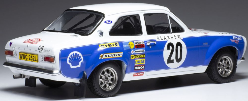 Available To Order – Ford Escort MK I RS 1600 #20 Rally Monte Carlo 1973 H.Mikkola/J.Porter 1:18 (IXO 18RMC140)