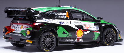 Available to Order – Hyundai i20 N #4 WRC1 Rally Croatia 2023 E.Lappi/J.Ferm 1:18 (IXO 18RMC160B)