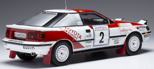 Available to Order – Toyota Celica GT-Four #2 Rallye Acropolis 1990 C.Sainz/L.Moya 1:24 (IXO 24RAL016A)