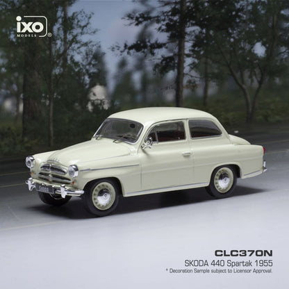 Available To Order – Skoda 440 Spartak Beige 1955 1:43 IXO Model (IXO CLC370)