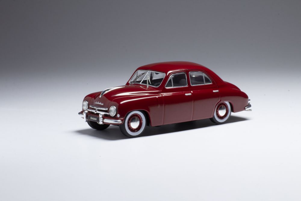 Available To Order – Skoda 1200 Red 1952 1:43 IXO Model (IXO CLC371)