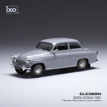 Available To Order – Skoda Octavia Grey 1963 1:43 IXO Model (IXO CLC389)