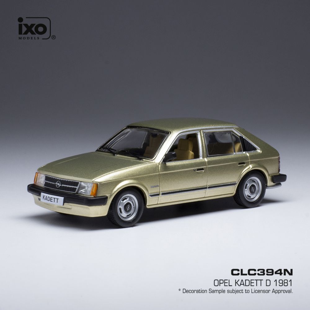 Available To Order – Opel Kadett D Metallic Beige 1981 5-Turer 1:43 IXO Model (IXO CLC394)