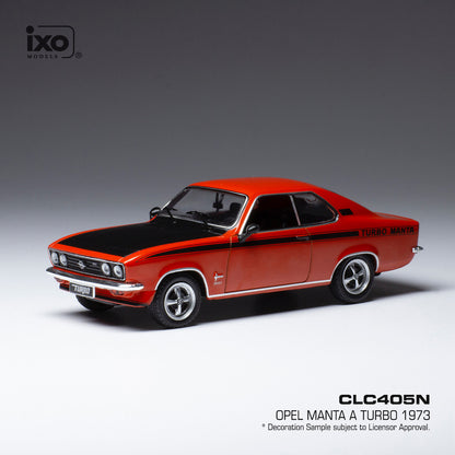 Available To Order – Opel Manta A Turbo Red/Black 1973 1:43 IXO Model (IXO CLC405)