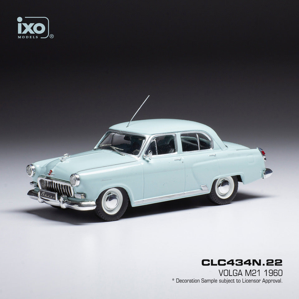 Available To Order – Wolga M21 Blue 1960 1:43 IXO Model (IXO CLC434)