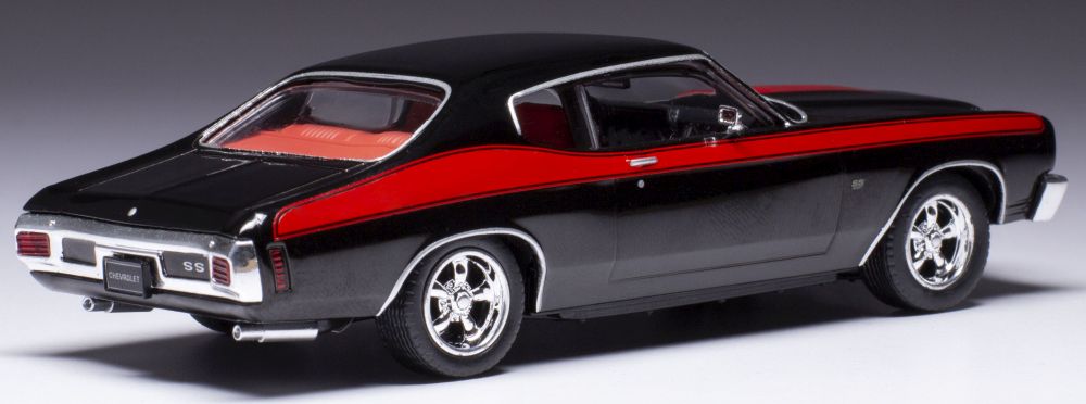 Available To Order – Chevrolet Chevelle SS Black 1970 1:43 IXO Model (IXO CLC477)
