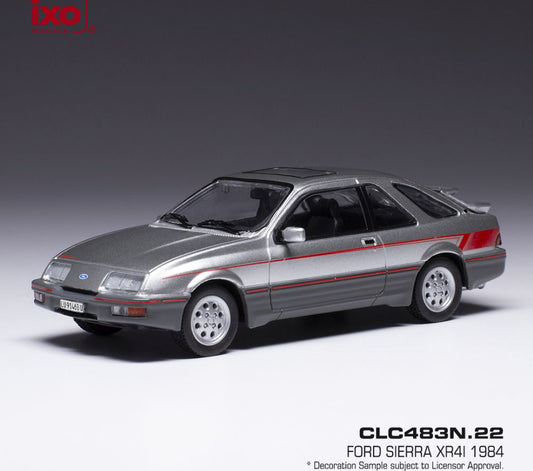Available To Order – Ford Sierra XR4i Silver 1984 1:43 IXO Model (IXO CLC483)