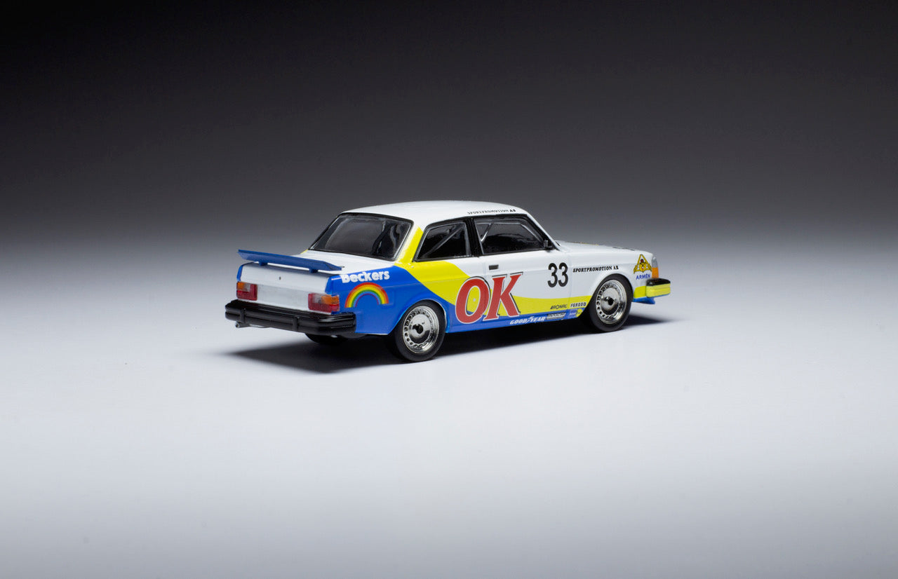 Available To Order – Volvo 240 #33 ETCC Zolder 1985 G.Andersson M.Linden 1:43 IXO Model (IXO GTM153)