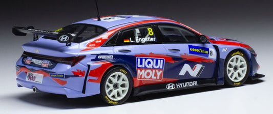 Available To Order – Hyundai Elantra N TCR #8 Engstler Hyundai Liqui Moly WTCR 2021 L.Engstler 1:43 IXO Model (IXO GTM156B)