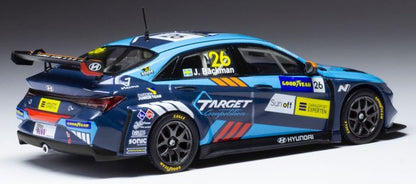 Available To Order – Hyundai Elantra N TCR #26 Target Comp WTCR Portugal 2021 J.Backman 1:43 IXO Model (IXO GTM158A)