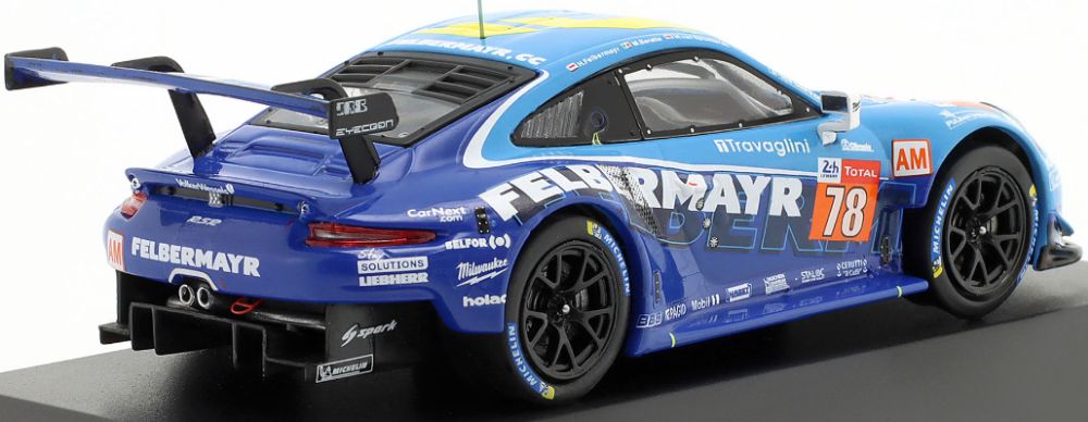 Available To Order – Porsche 911 RSR #78 24h Le Mans 2020 Beretta/Felbermayr/van Splunteren 1:43 IXO Model (IXO LE43058)