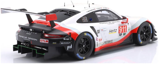Available To Order – Porsche 911 (991) RSR #911 24h Daytona 2018 Porsche GT Pilet/Makowiecki/Tandy 1:12 IXO Model (IXO LEGT12001)