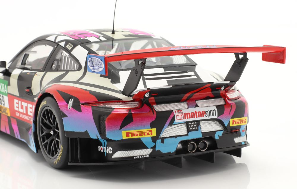 Available To Order – Porsche 911 (991) GT3 R #69 ADAC GT Master Hockenheim 2018 Danke Fans 1:18 IXO Model (IXO LEGT18020)